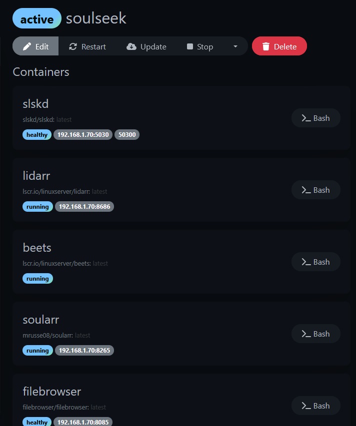 soulseek music server